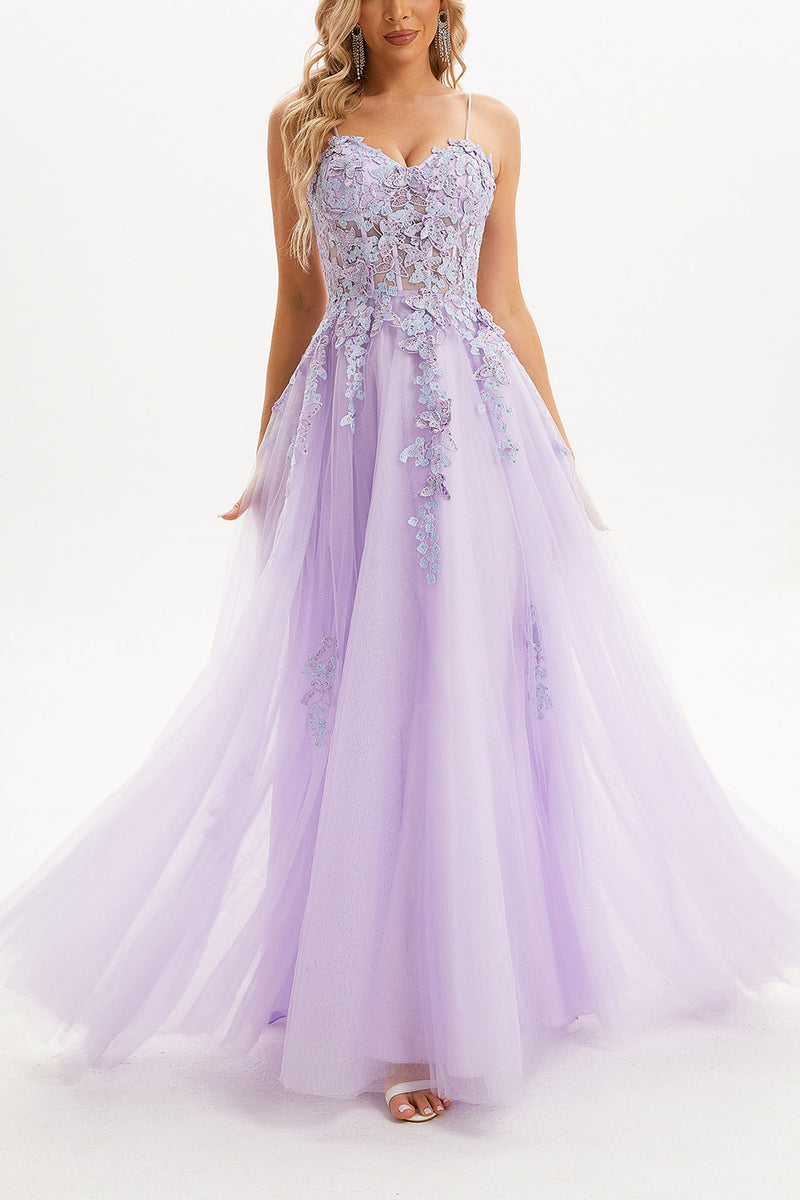 Monica A-line Prom Dress