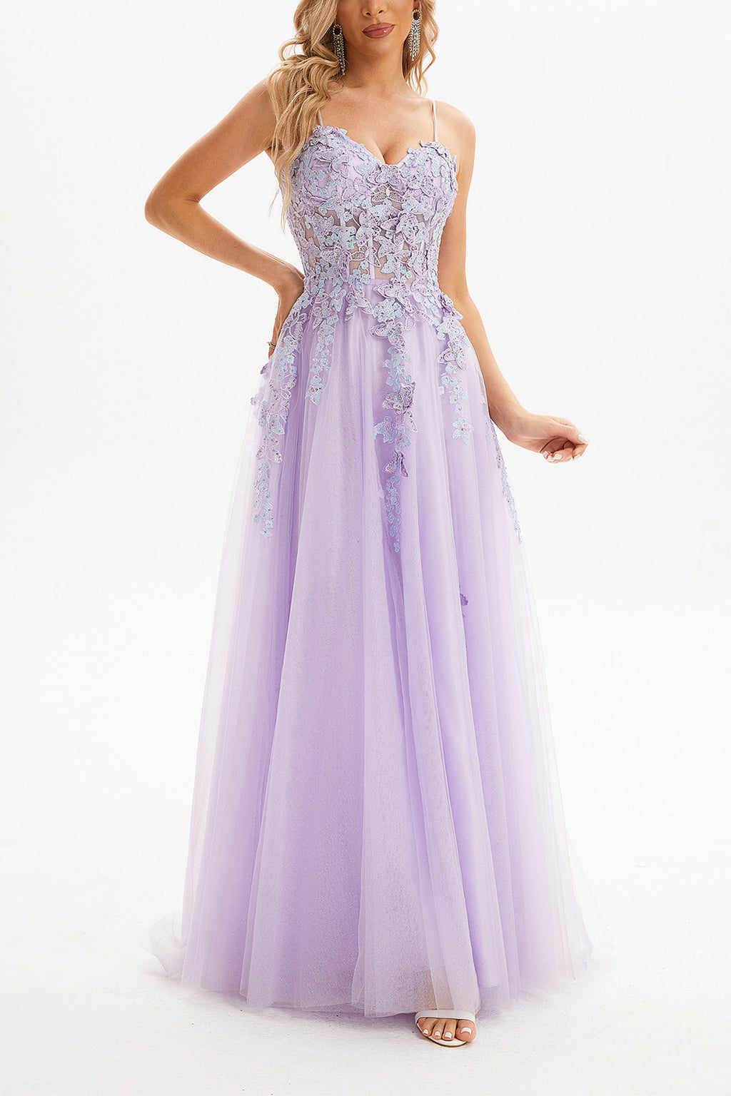 Monica A-line Prom Dress