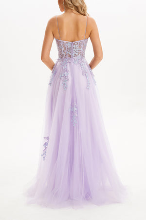 Monica A-line Prom Dress