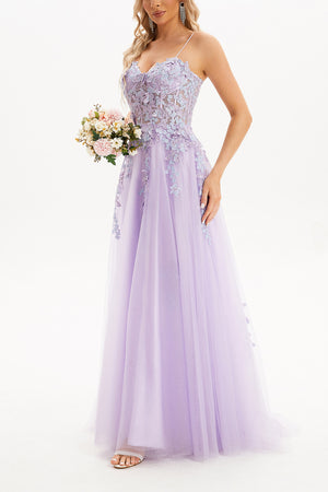 Monica A-line Prom Dress