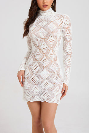 Xyla High Neck Bodycon Dress