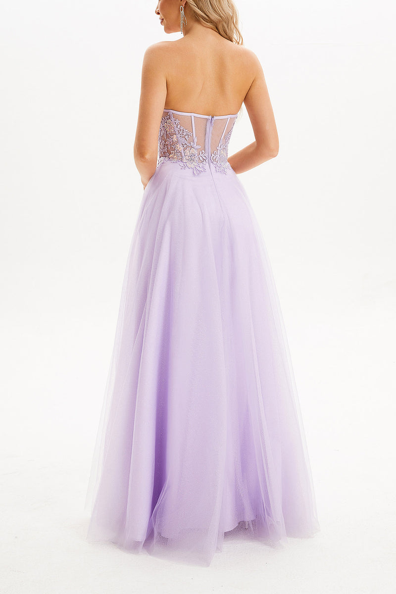 Nala Strapless A-line Dress