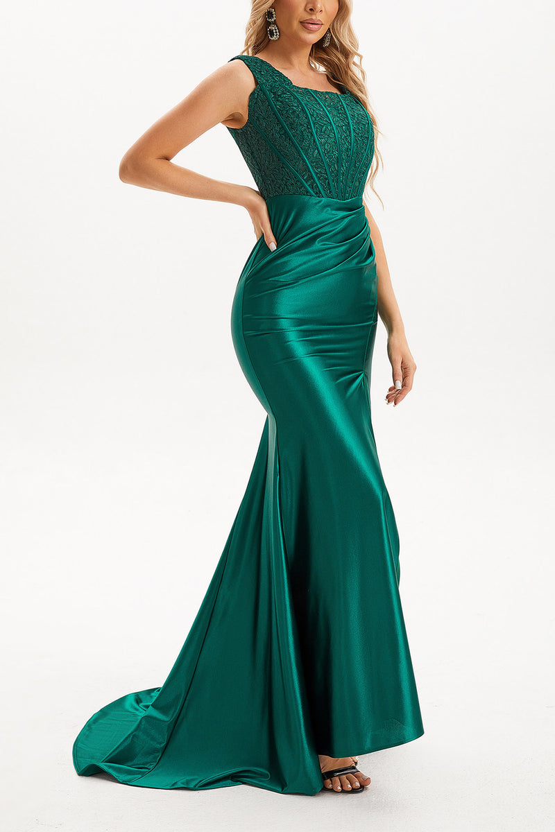 Zaria Satin Mermaid Dress