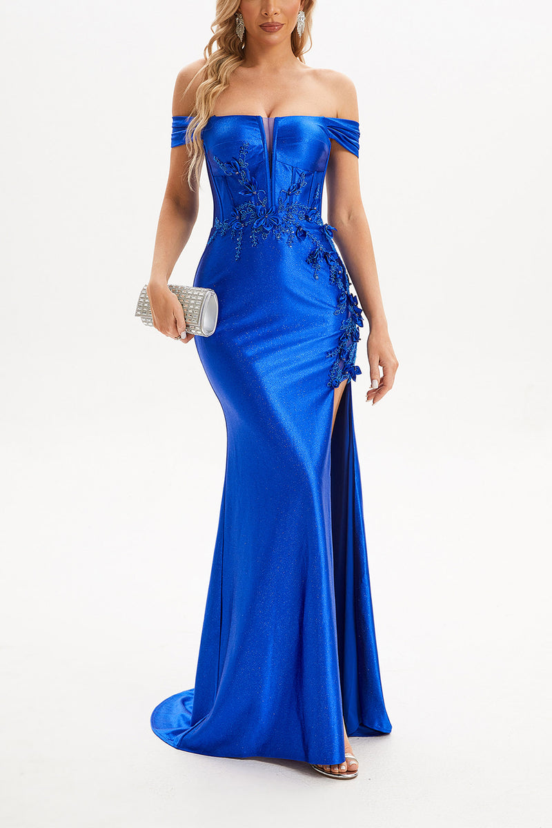 Jolie Satin Mermaid Dress