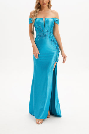 Jolie Satin Mermaid Dress