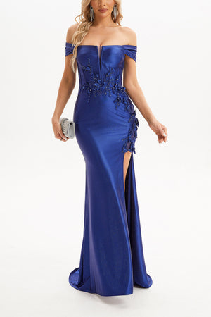 Jolie Satin Mermaid Dress